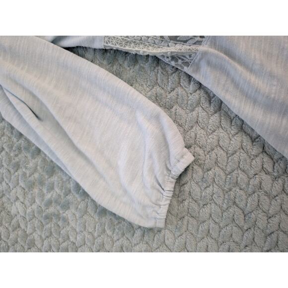 Simply Noelle Baby Blue Knit Spring Cardigan Flowy XS - Picture 7 of 10